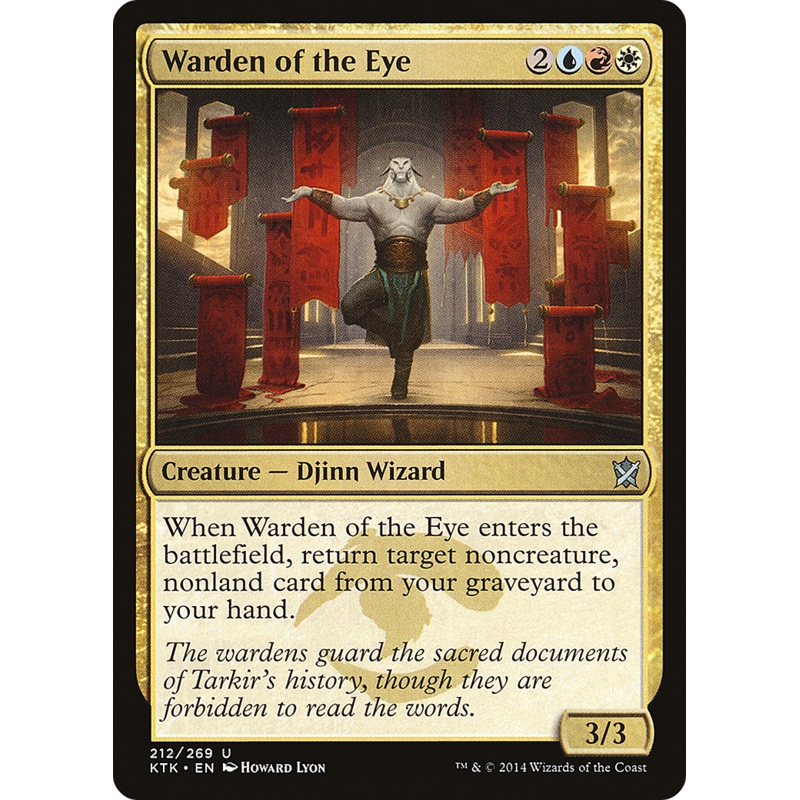 Warden of the Eye (KTK-212) - Khans of Tarkir Foil