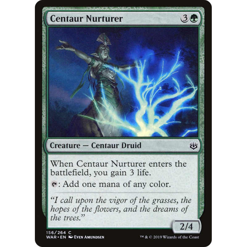 Centaur Nurturer (WAR-156) - War of the Spark Foil