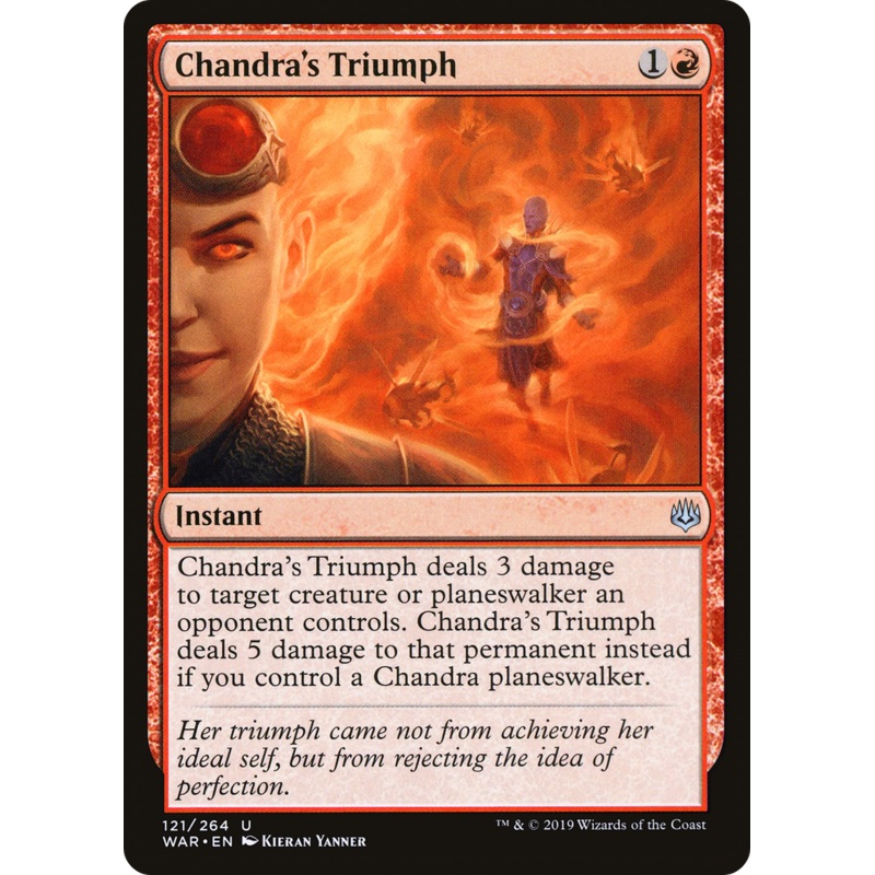 Chandra's Triumph (WAR-121) - War of the Spark