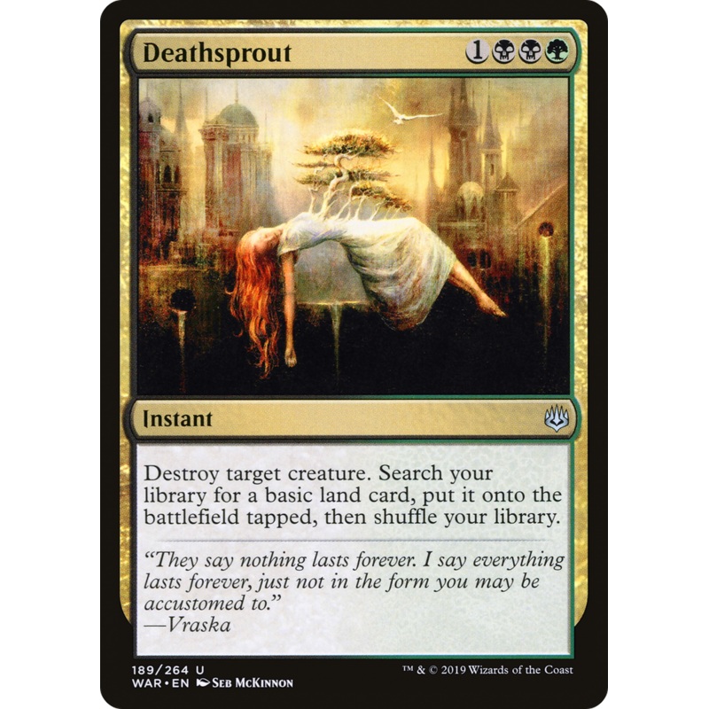 Deathsprout (WAR-189) - War of the Spark Foil