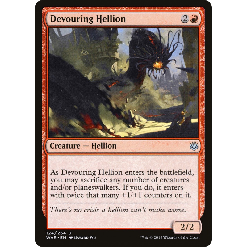 Devouring Hellion (WAR-124) - War of the Spark