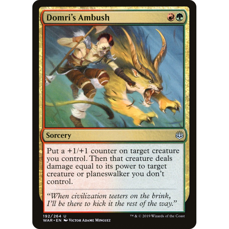 Domri's Ambush (WAR-192) - War of the Spark