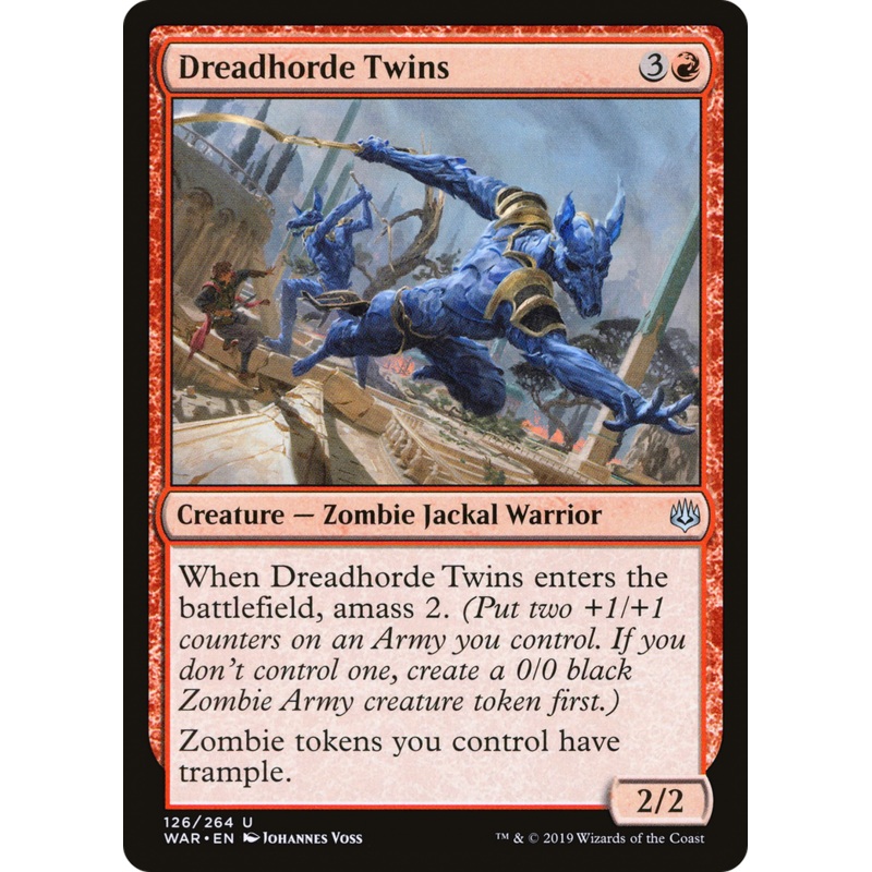 Dreadhorde Twins (WAR-126) - War of the Spark