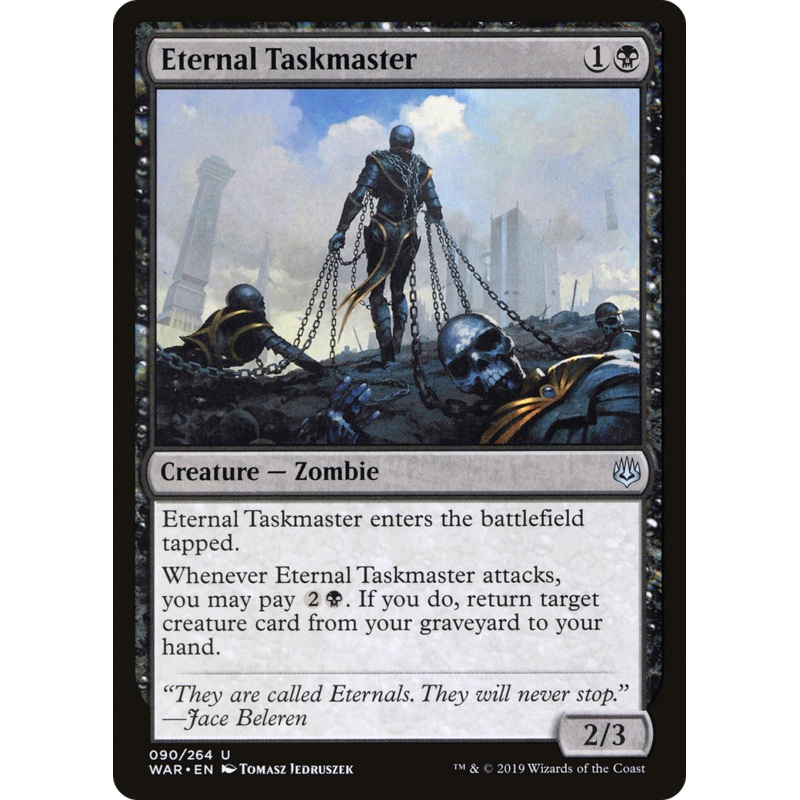 Eternal Taskmaster (WAR-090) - War of the Spark
