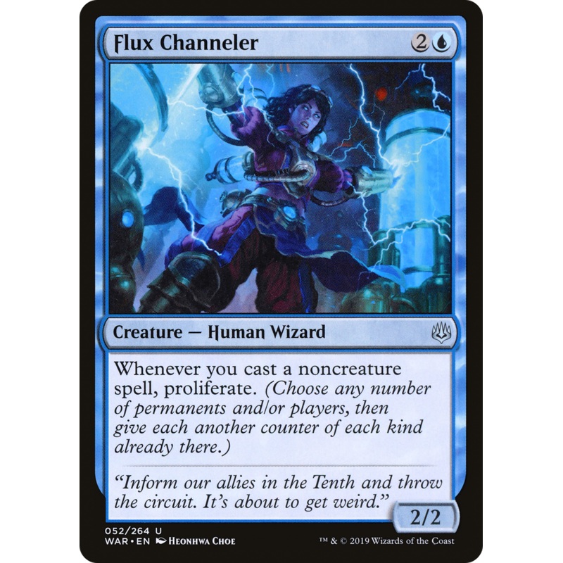 Flux Channeler (WAR-052) - War of the Spark Foil