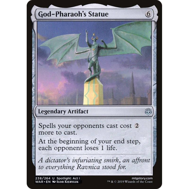 God-Pharaoh's Statue (WAR-238) - War of the Spark