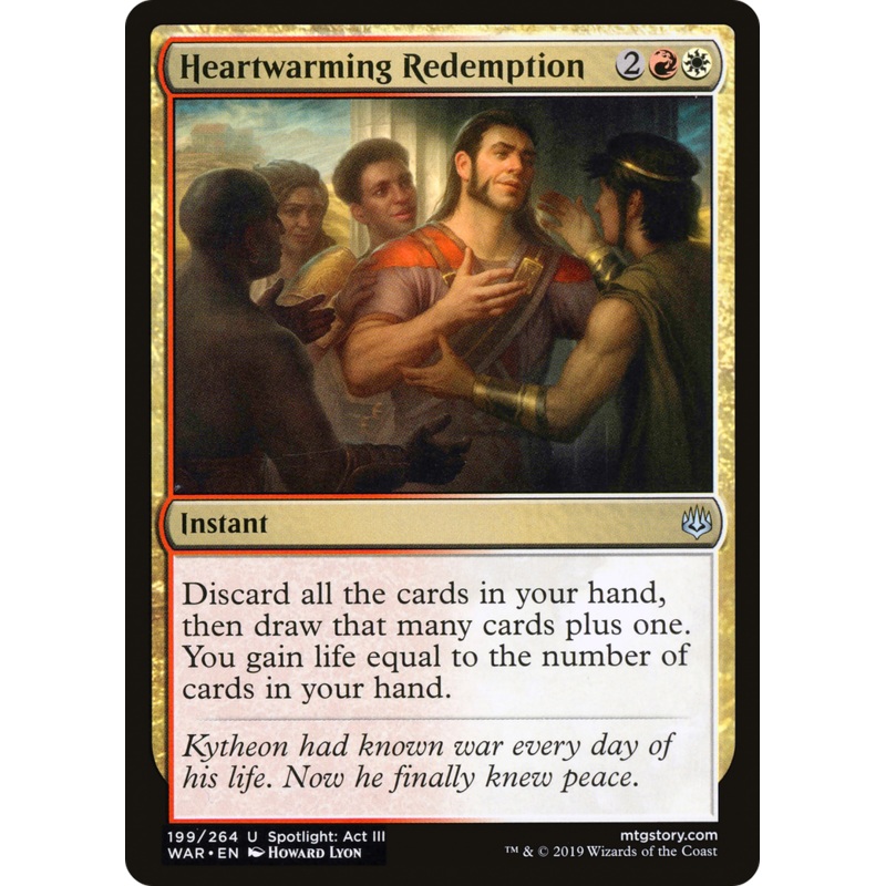 Heartwarming Redemption (WAR-199) - War of the Spark Foil