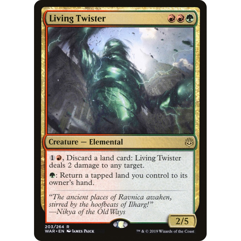 Living Twister (WAR-203) - War of the Spark Foil