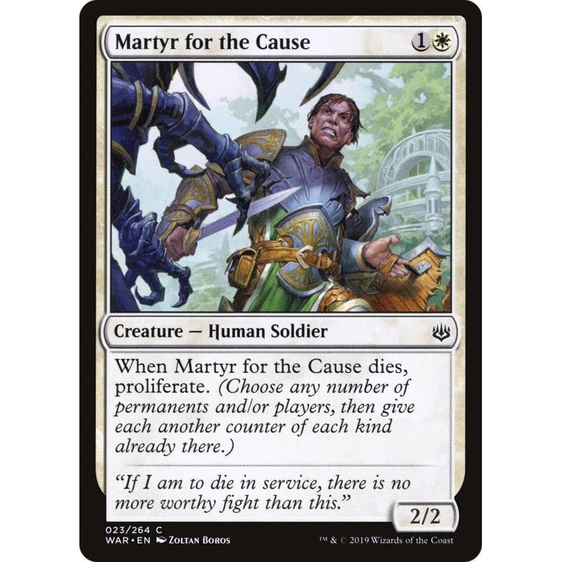 Martyr for the Cause (WAR-023) - War of the Spark