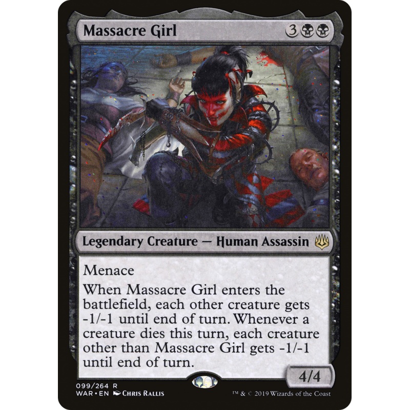 Massacre Girl (WAR-099) - War of the Spark