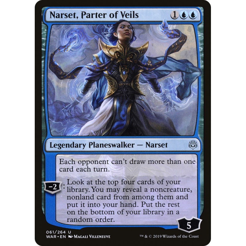 Narset, Parter of Veils (WAR-061) - War of the Spark