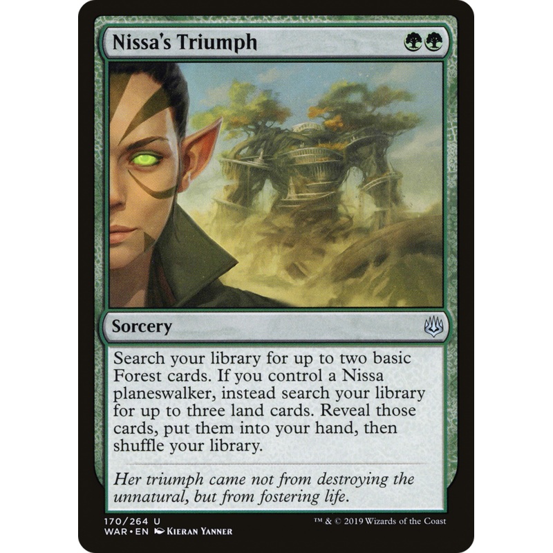 Nissa's Triumph (WAR-170) - War of the Spark