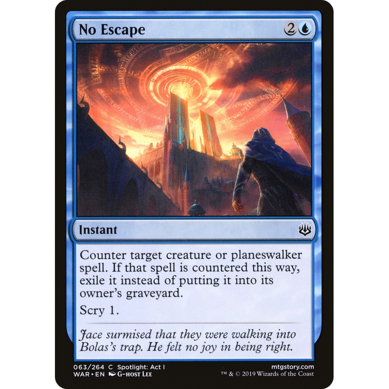 No Escape (WAR-063) - War of the Spark