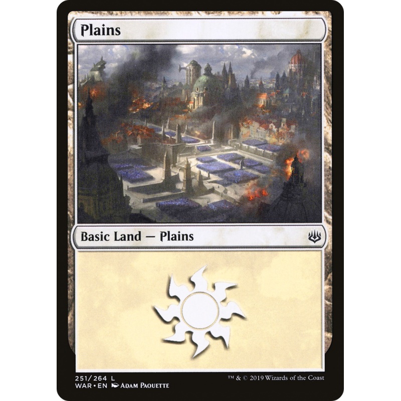 Plains (WAR-251) - War of the Spark Foil