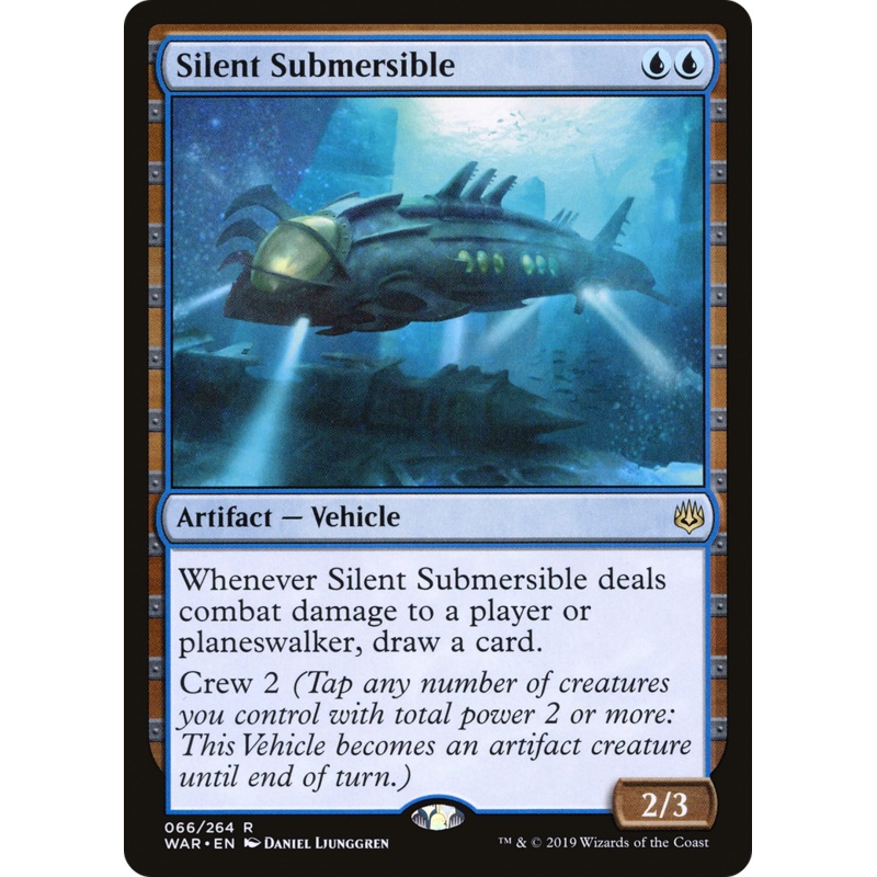 Silent Submersible (WAR-066) - War of the Spark Foil