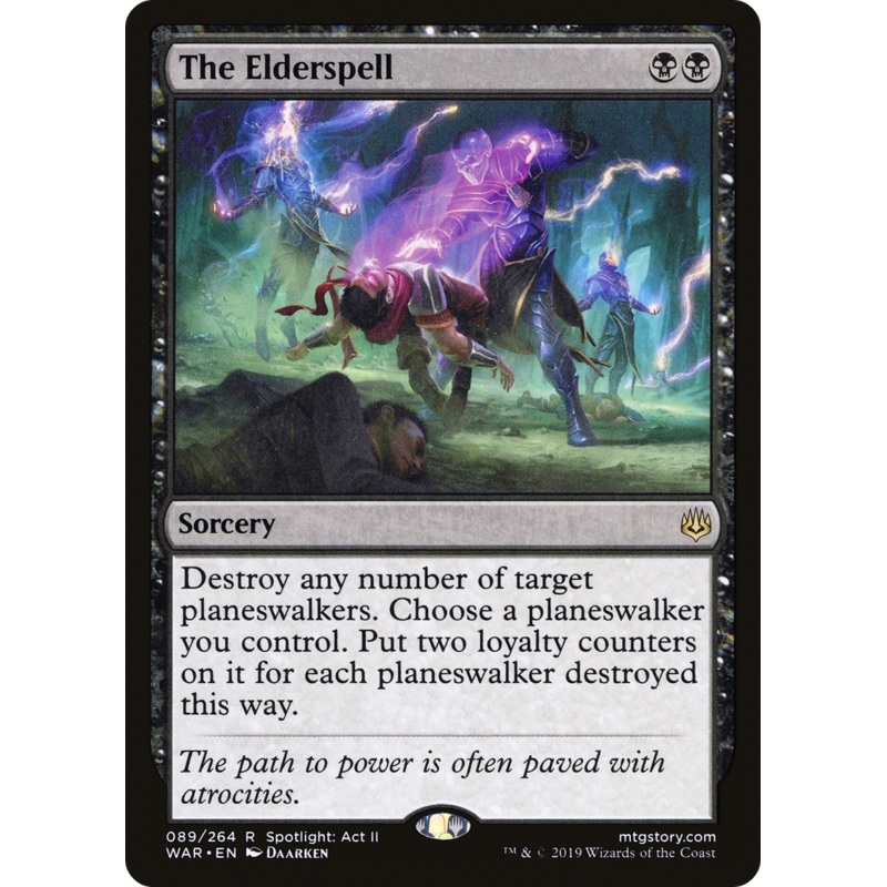 The Elderspell (WAR-089) - War of the Spark Foil