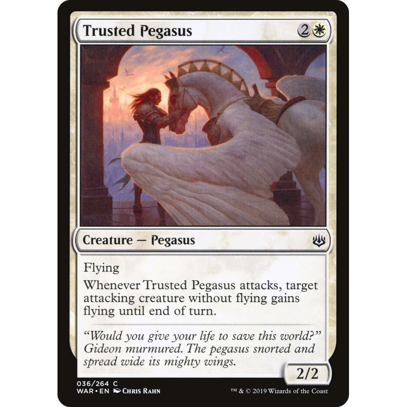 Trusted Pegasus (WAR-036) - War of the Spark