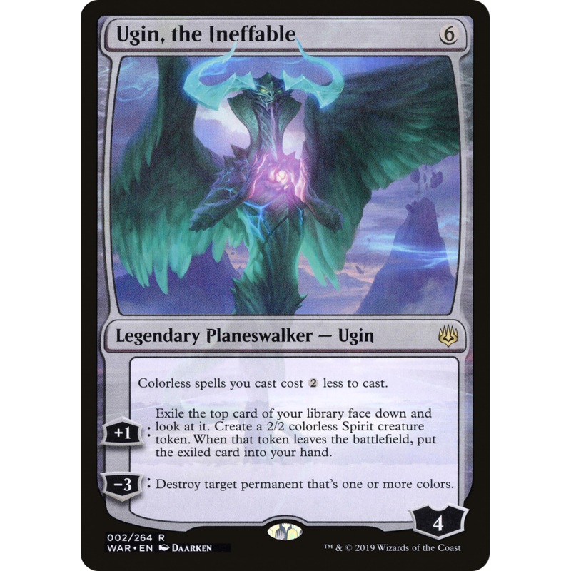 Ugin, the Ineffable (WAR-002) - War of the Spark