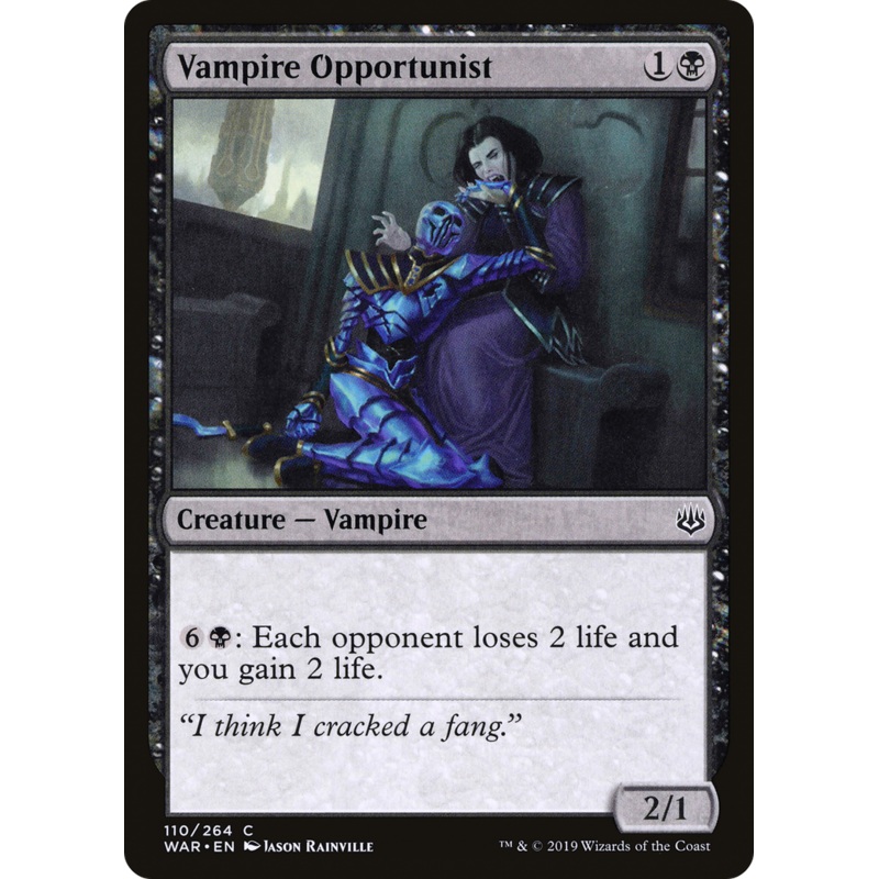 Vampire Opportunist (WAR-110) - War of the Spark Foil