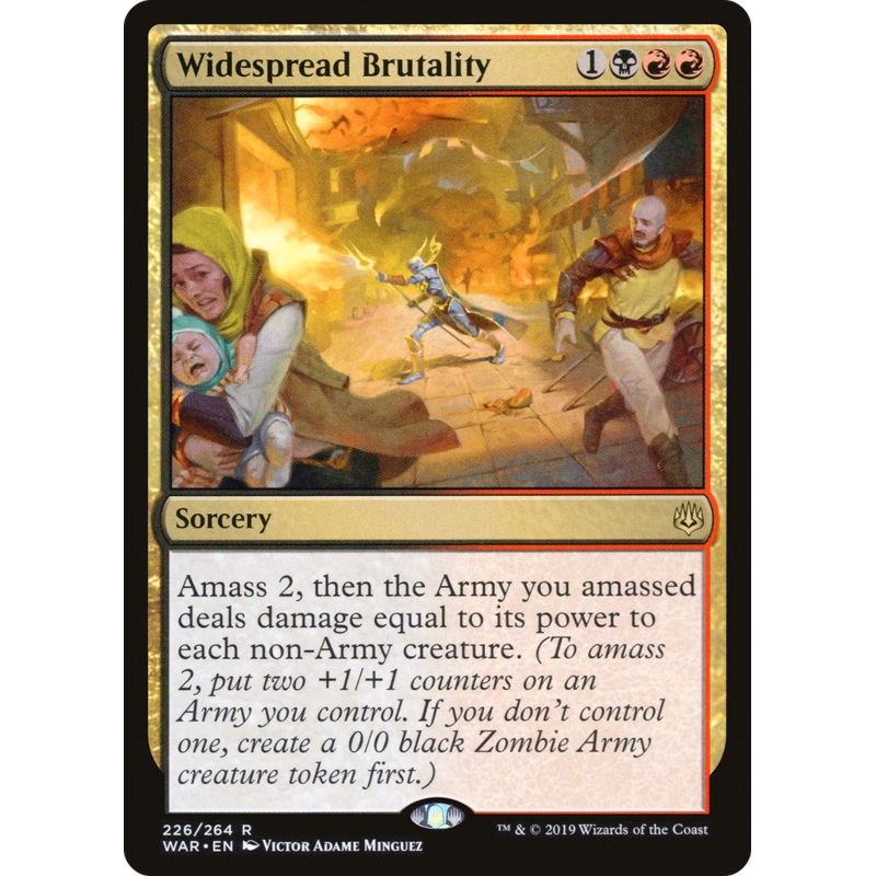 Widespread Brutality (WAR-226) - War of the Spark