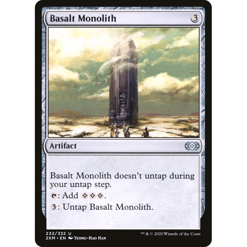 Basalt Monolith (2XM-232) - Double Masters