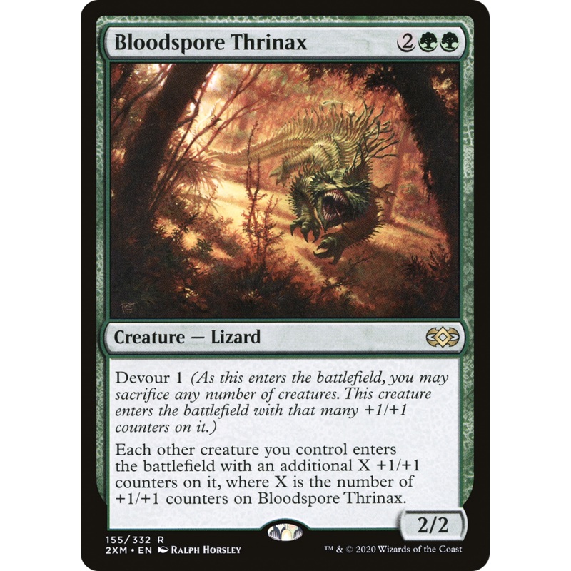 Bloodspore Thrinax (2XM-155) - Double Masters Foil