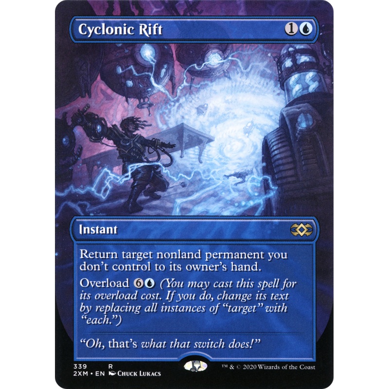 Cyclonic Rift (2XM-339) - Double Masters (Borderless) Foil