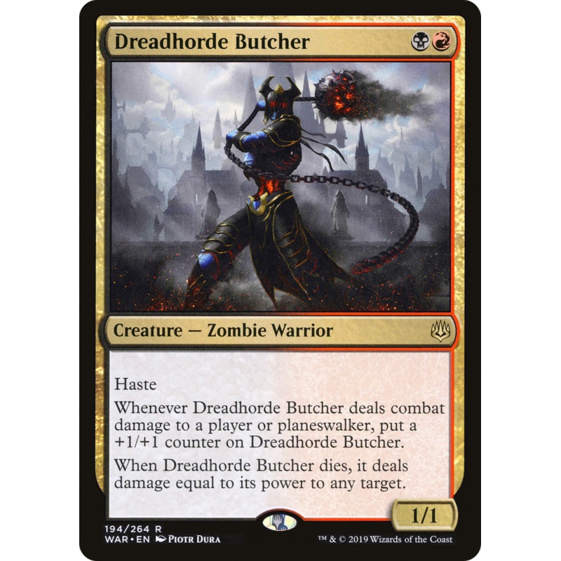 Dreadhorde Butcher (WAR-194) - War of the Spark
