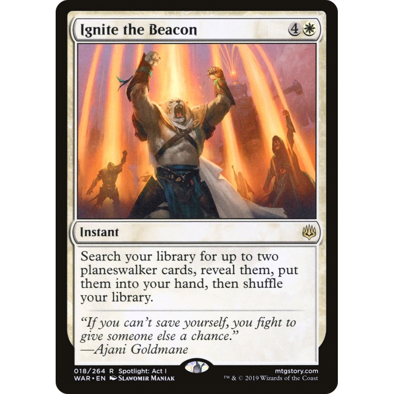 Ignite the Beacon (WAR-018) - War of the Spark