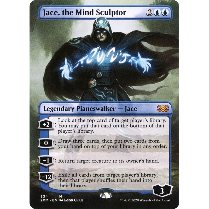 Jace, the Mind Sculptor (2XM-334) - Double Masters (Borderless)