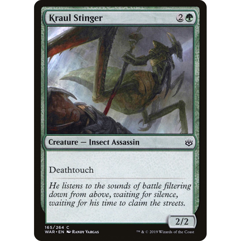 Kraul Stinger (WAR-165) - War of the Spark Foil