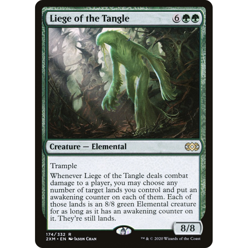 Liege of the Tangle (2XM-174) - Double Masters Foil