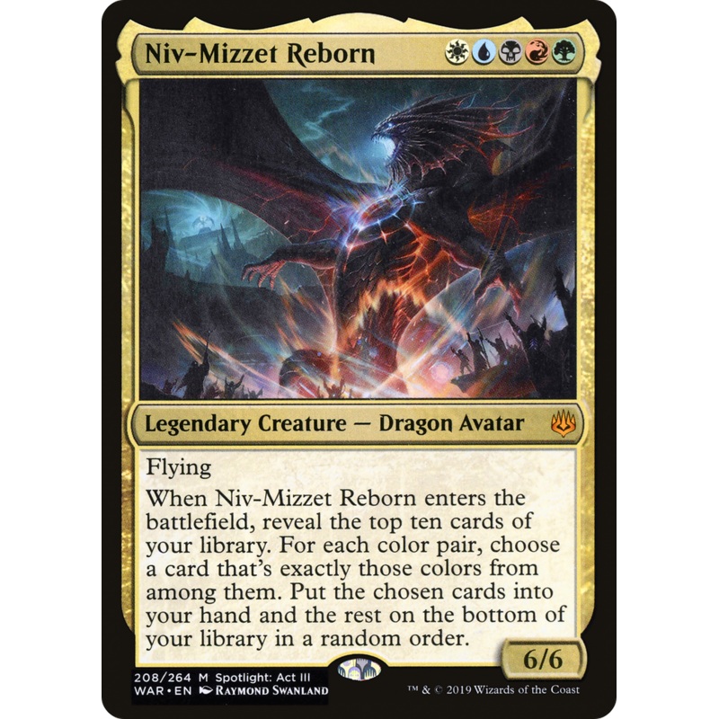 Niv-Mizzet Reborn (WAR-208) - War of the Spark