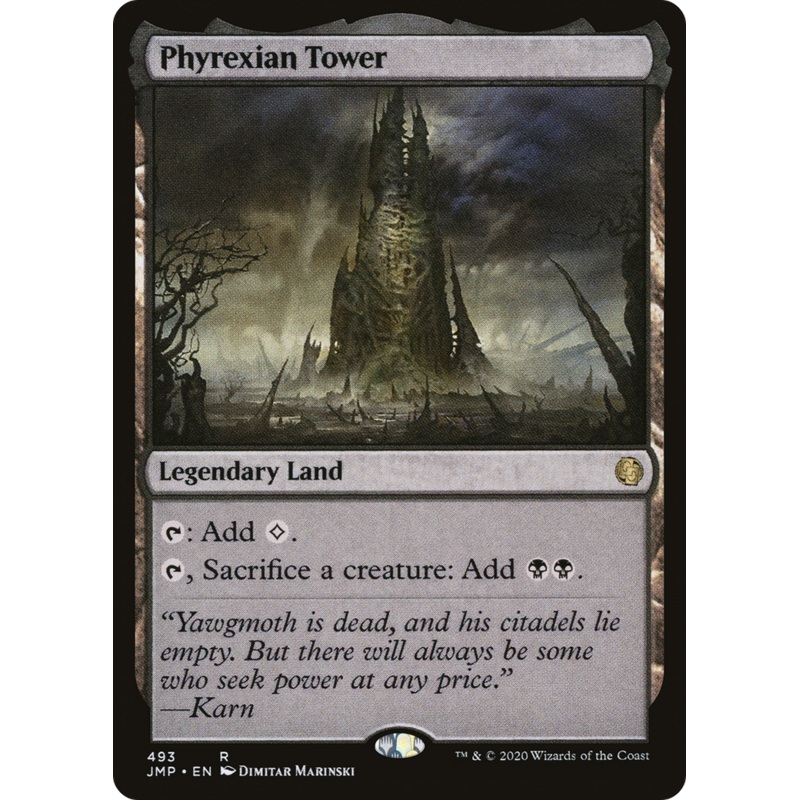 Phyrexian Tower (JMP-493) - Jumpstart