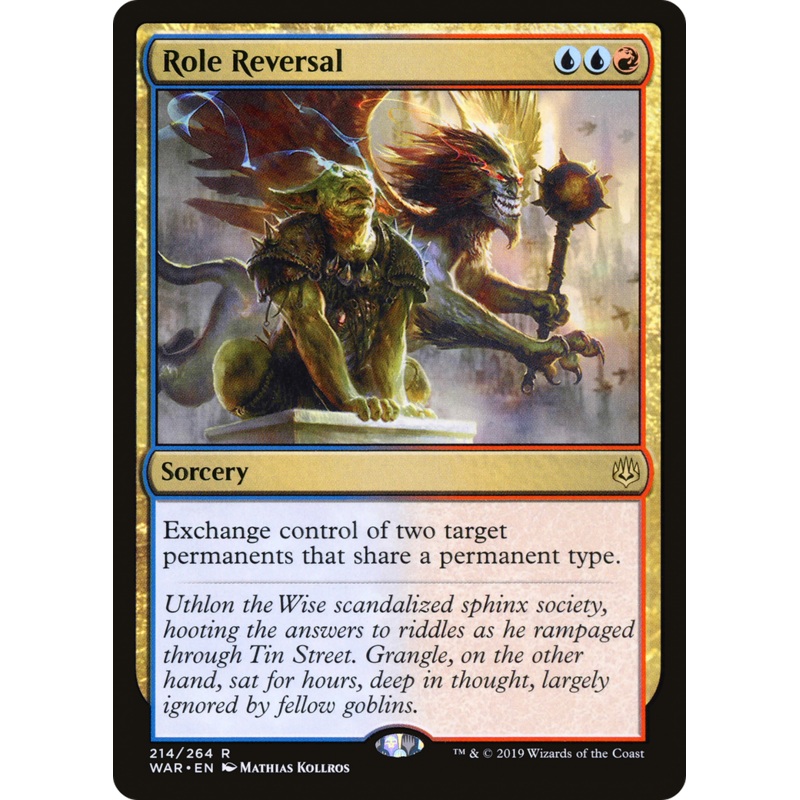 Role Reversal (WAR-214) - War of the Spark Foil