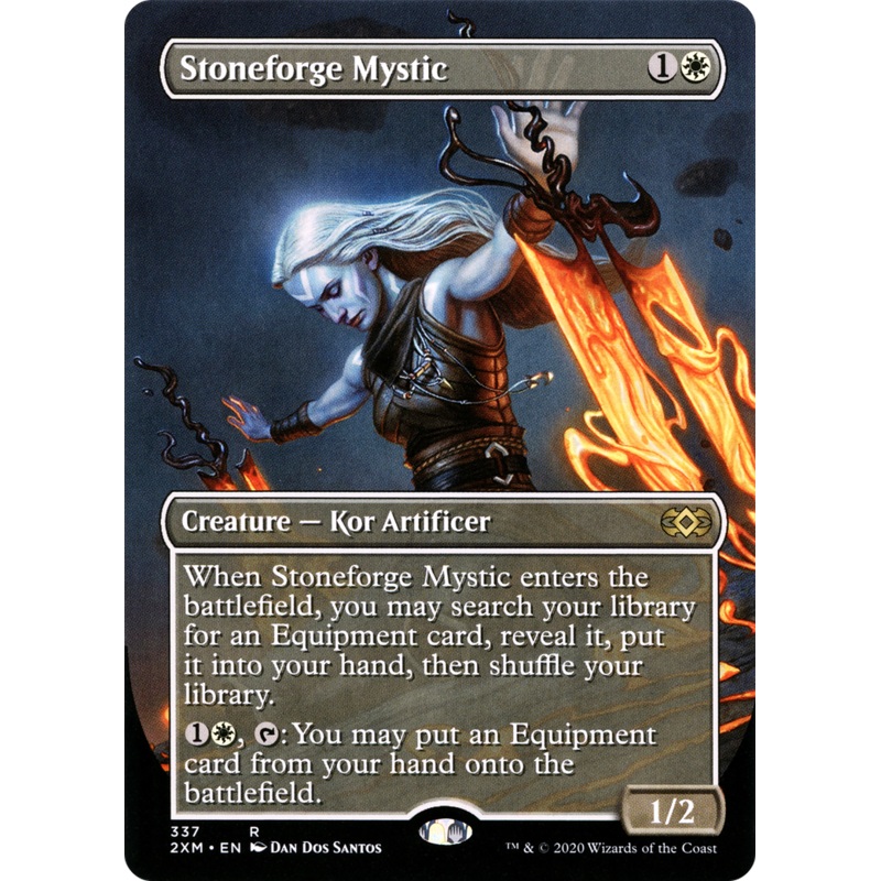 Stoneforge Mystic (2XM-337) - Double Masters (Borderless) Foil
