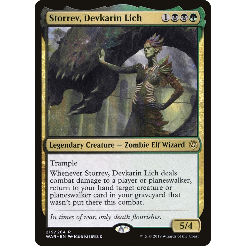 Storrev, Devkarin Lich (WAR-219) - War of the Spark