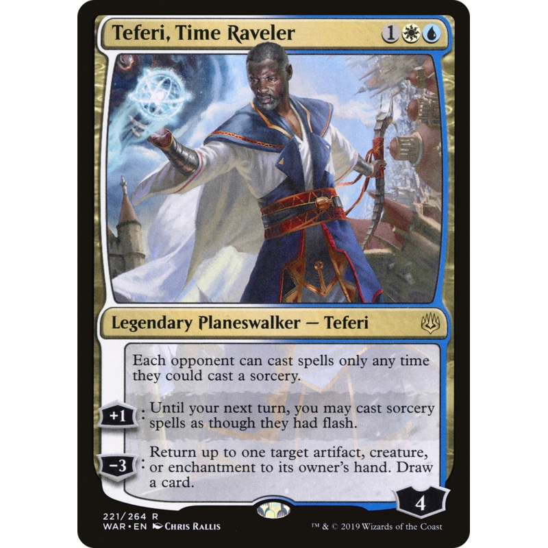 Teferi, Time Raveler (WAR-221) - War of the Spark