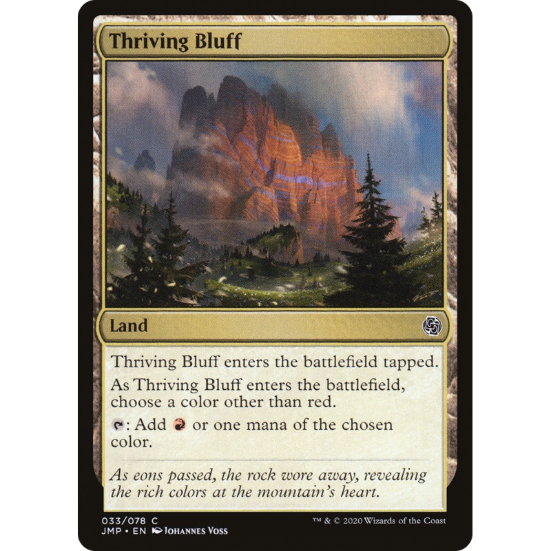 Thriving Bluff (JMP-033) - Jumpstart