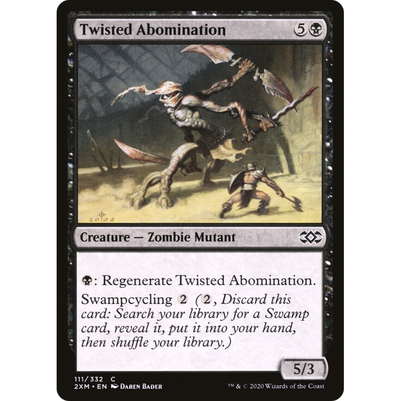 Twisted Abomination (2XM-111) - Double Masters