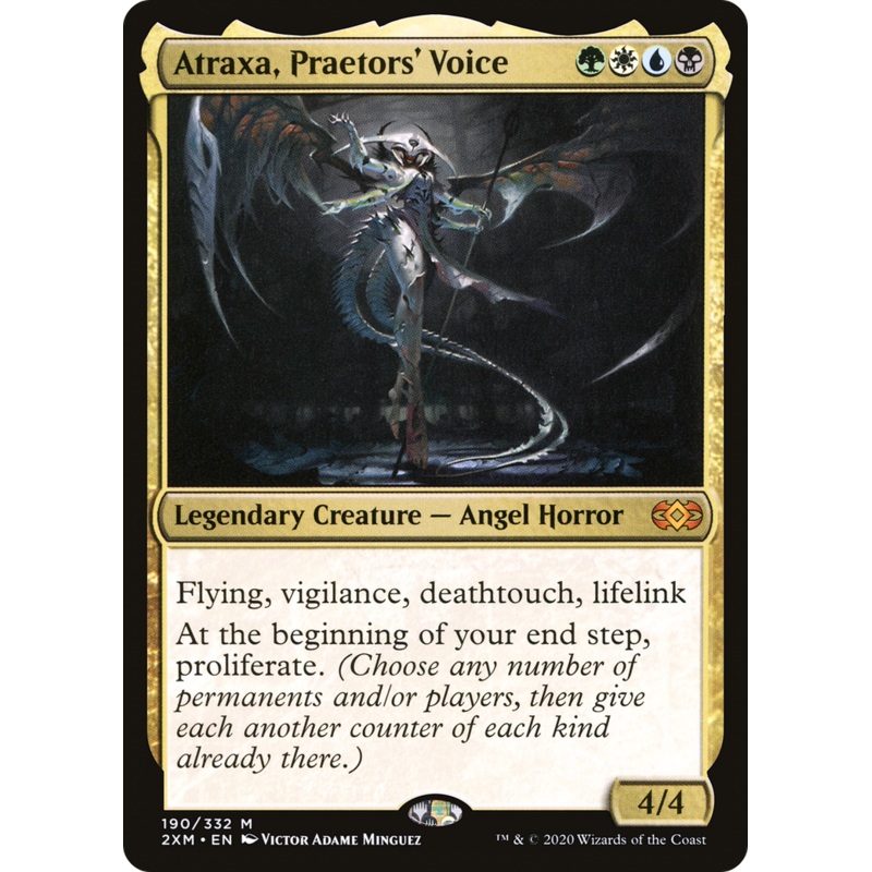 Atraxa, Praetors' Voice (2XM-190) - Double Masters Foil
