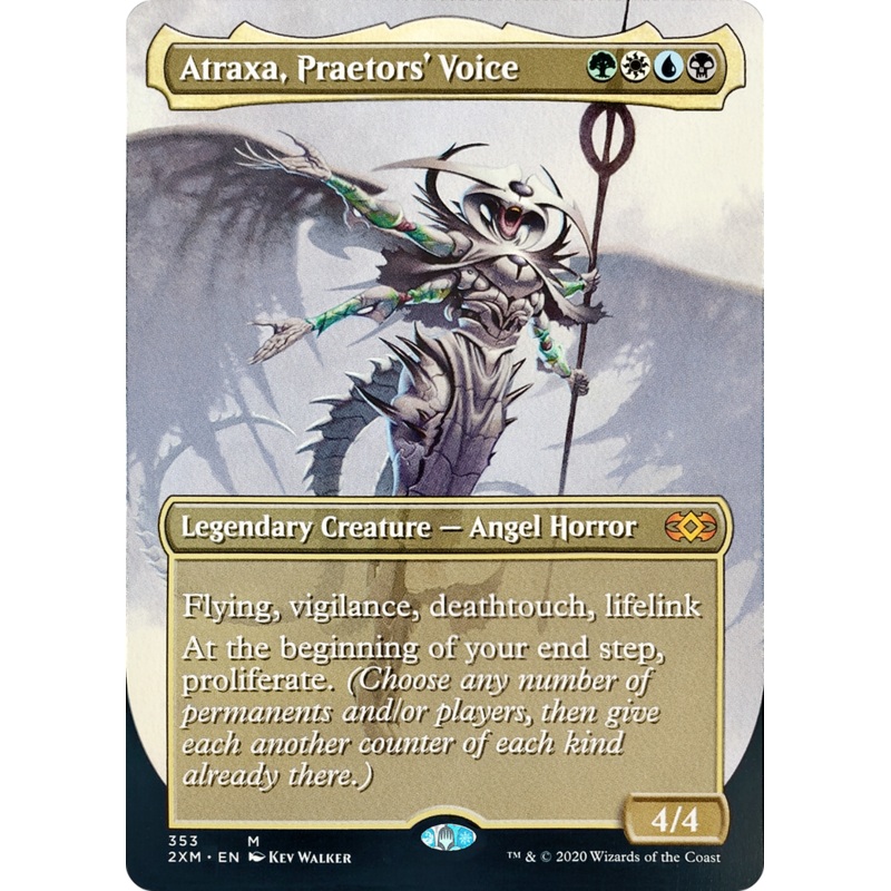 Atraxa, Praetors' Voice (2XM-353) - Double Masters (Borderless)