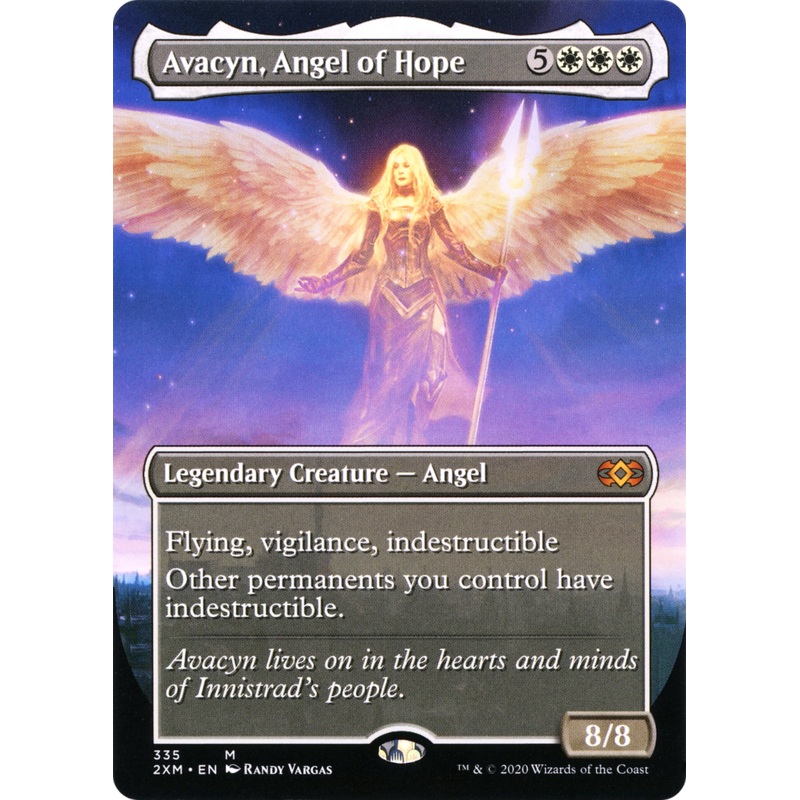 Avacyn, Angel of Hope (2XM-335) - Double Masters (Borderless)