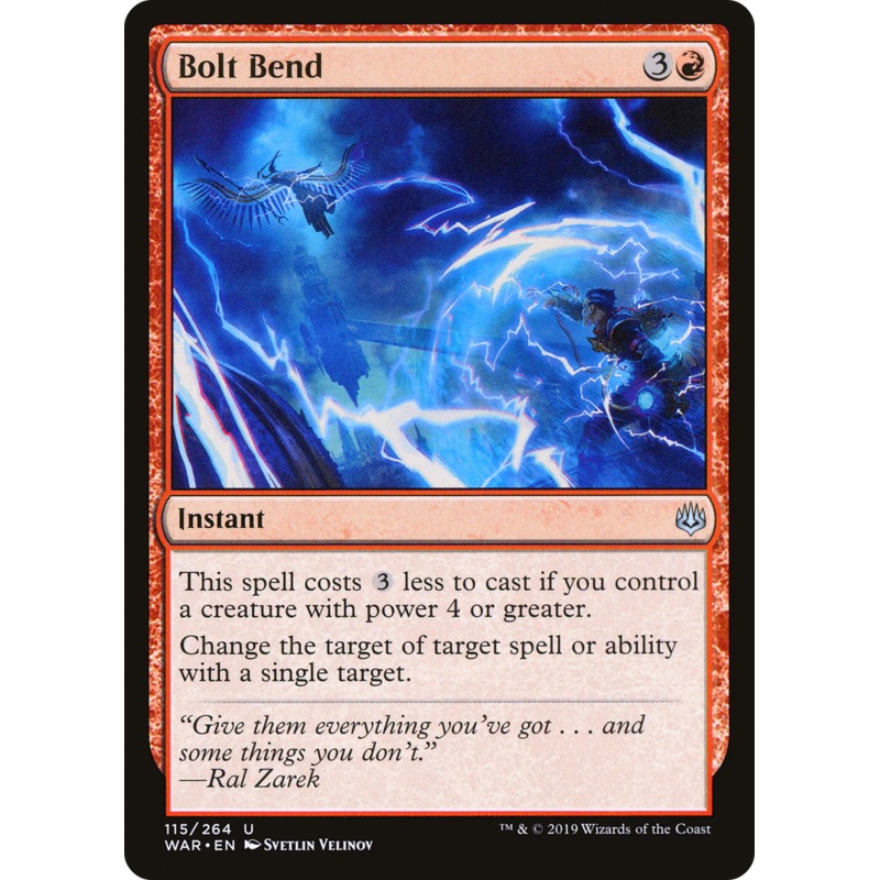 Bolt Bend (WAR-115) - War of the Spark Foil