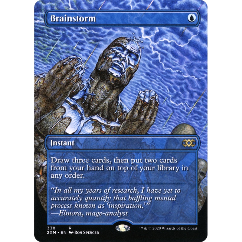 Brainstorm (2XM-338) - Double Masters (Borderless)