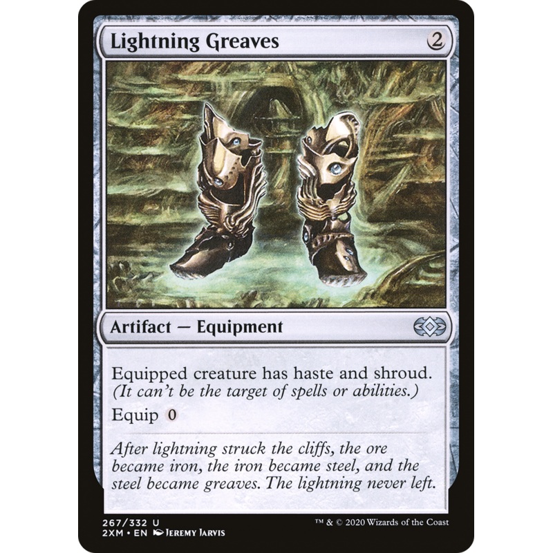 Lightning Greaves (2XM-267) - Double Masters Foil