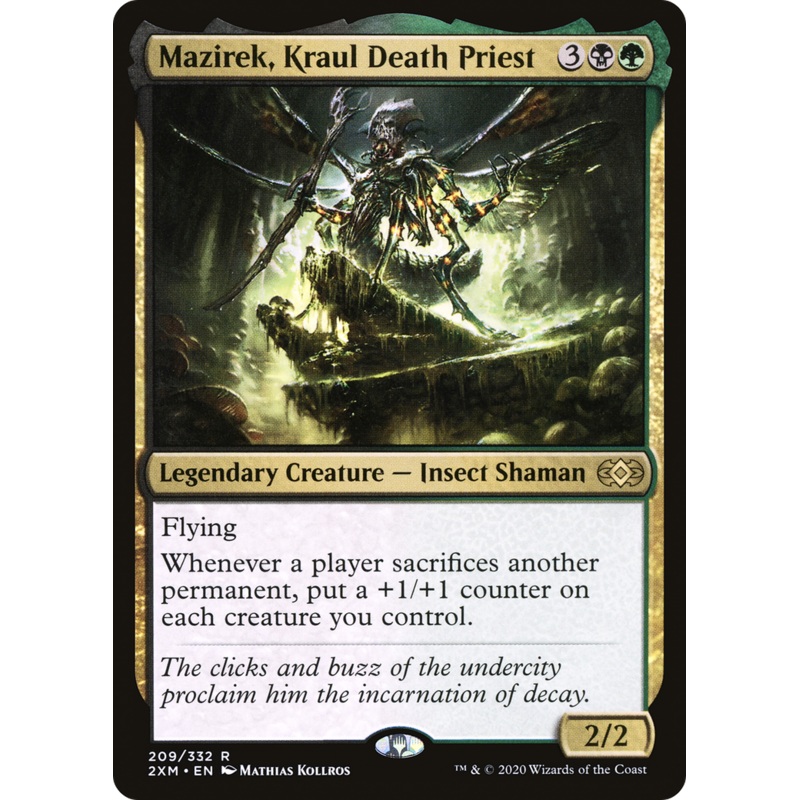 Mazirek, Kraul Death Priest (2XM-209) - Double Masters