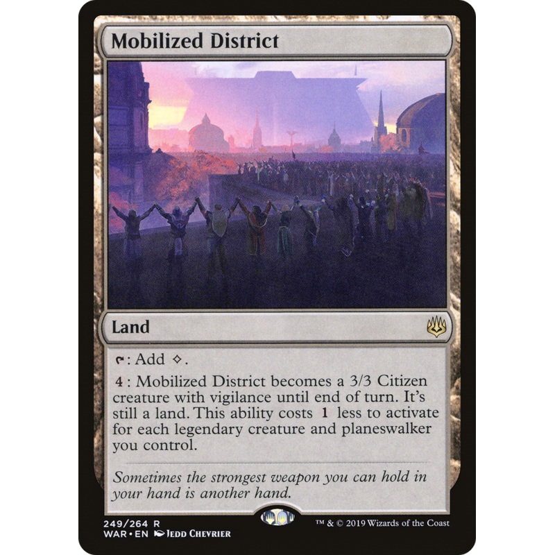 Mobilized District (WAR-249) - War of the Spark