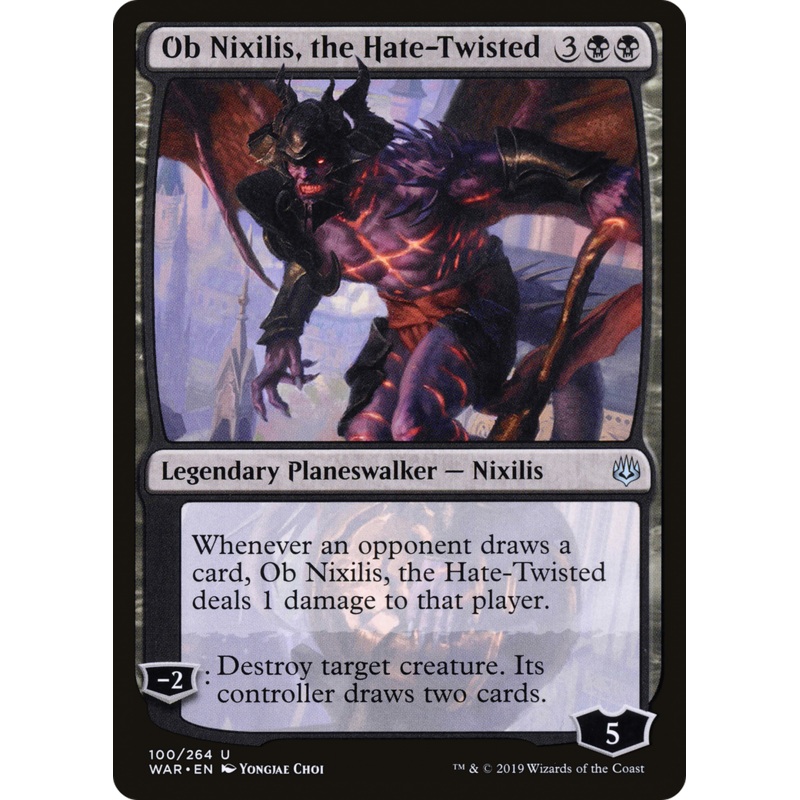Ob Nixilis, the Hate-Twisted (WAR-100) - War of the Spark