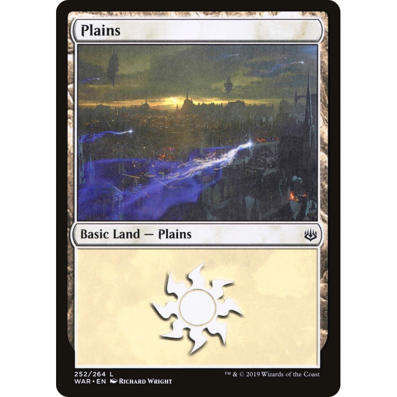Plains (WAR-252) - War of the Spark Foil
